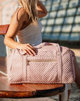 Weekender Overnight Bag Large Carry-on Bag With Shoe Bag