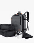 Falco 40L Expandable Airline Approved Carry On Travel Backpack