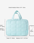 Small & Medium Travel Toiletry Pouch with Come in 2 Sizes for Your Needs