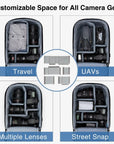 Anti-Theft Waterproof Camera Case Laptop Bag - BAGSMART