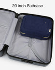 Bonchemin Blue The Space Saver Toiletry Bag