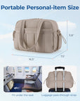 Puffy Water-Resistant Gym & Travel Duffle Bag