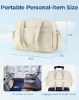 Puffy Water-Resistant Gym & Travel Duffle Bag