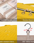 Bonchemin Yellow The Space Saver Toiletry Bag