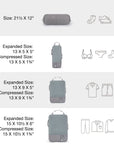 Bagsmart Compression Packing Cubes