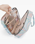 Bonchemin Green Paisley The Space Saver Toiletry Bag