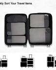 Bagsmart Compression Packing Cubes