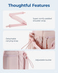 Puffy Water-Resistant Gym & Travel Duffle Bag