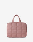 Best Tavel Cosmetic Bag with Travel Accessories - Dark Pink