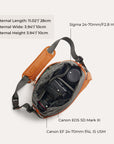 Free Gift Soar 6L Camera Sling Bag with Tripod Holder