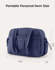 Puffy Water-Resistant Gym & Travel Duffle Bag