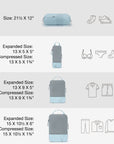 Compression Packing Cubes : Keep Travel Cubes Organized