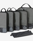 Compression packing cubes for travel - maximize space and stay organized