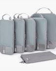 Compression packing cubes:perfect for short and long trips