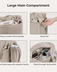 Crush_26L_Tote_Workout_large_main_compartment_water_bottle_Camel
