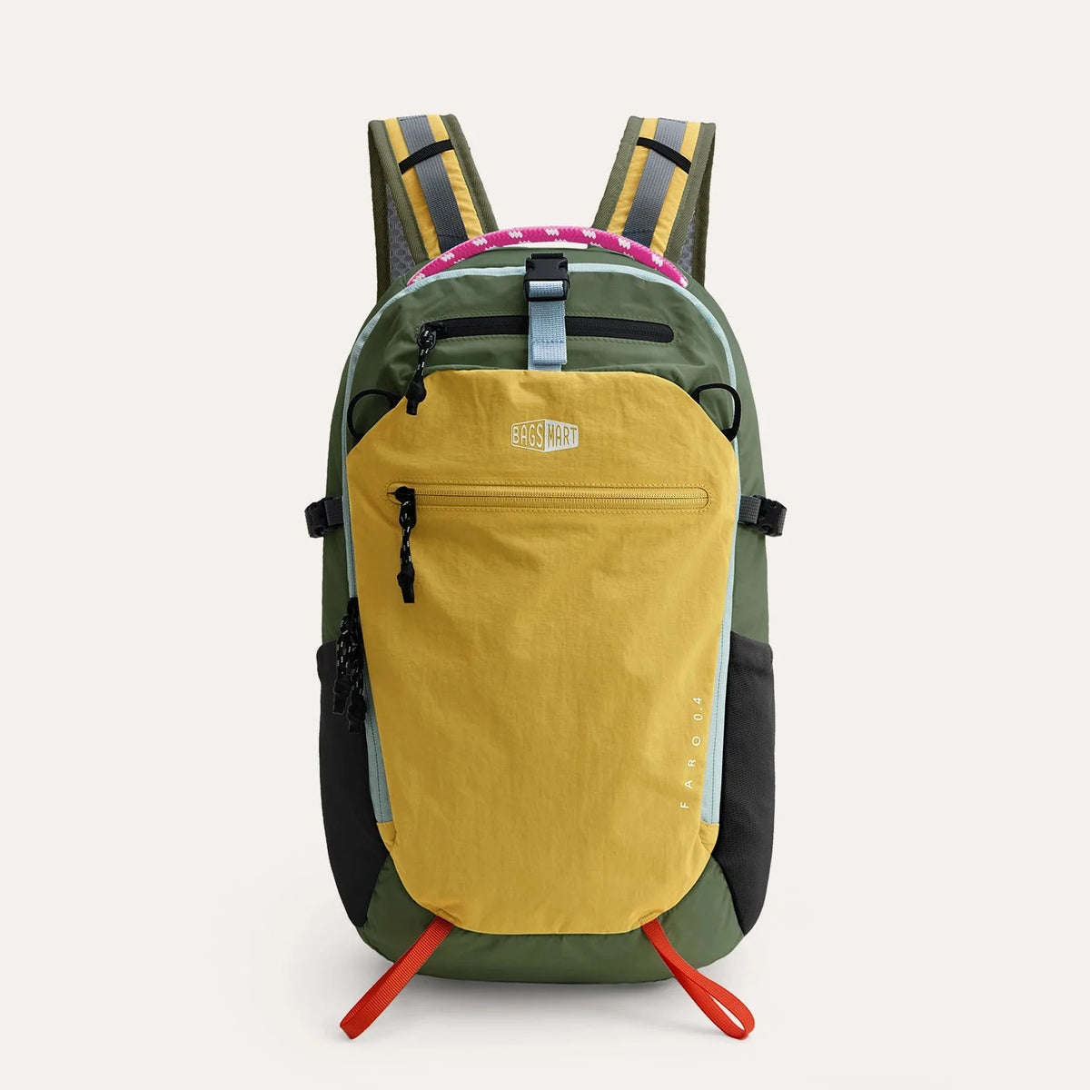 bagsmart portable travel hiking backpack for Women&Men, Lightweight 15.6" Casual Backpack for College, TSA Carry On Backpack for Airplanes, Black flat opening design helps you get through security quickly This might be an unpopular