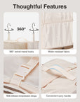 Hanging Foldable Compression Packing Cubes