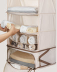 Hanging Foldable Compression Packing Cubes