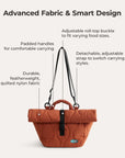 (FREE GIFT) Paz Roll Top Lunch Bag