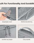 6PCS Compression Travel Packing Cubes for Suitcases