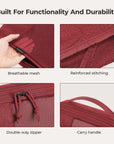 6PCS Compression Travel Packing Cubes for Suitcases