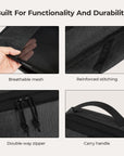 6PCS Compression Travel Packing Cubes for Suitcases