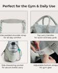 REIKI 5.5L Mesh Mini Duffle