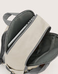 Soar_25L_Clamshell_travel_Backpack_Set_gray_with_laptop_compartment gray