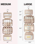 Space Saver Pro Bonchemin Hanging Makeup Bag in Two Size-Bagsmart
