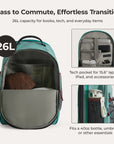 Focus 15.6" Laptop Backpack