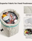 (FREE GIFT) Paz Roll Top Lunch Bag