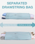 Travel Drawstring Bag:Separate the Dirty Clothes or Shoes