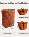 (FREE GIFT) Paz Roll Top Lunch Bag