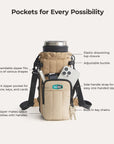Free Bag Paz Water Bottle Sling