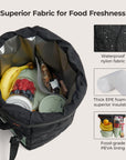 Paz Roll Top Lunch Bag