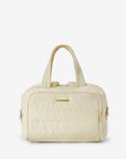 Best hanging toiletry bag with 4-in-1 Puffy Multi-Functional-Beige