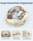 Puffy Water-Resistant Gym & Travel Duffle Bag