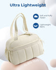 Puffy Water-Resistant Gym & Travel Duffle Bag