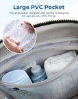 Puffy Water-Resistant Gym & Travel Duffle Bag