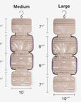 Bonchemin Purple The Space Saver Toiletry Bag