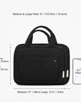 Bonchemin Black The Space Saver Toiletry Bag