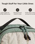 kids backpacks raibproof large celadon