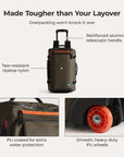 Blast 43L Roller Backpack