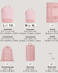 Bagsmart Compression Packing Cubes Pro