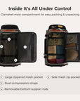 Blast 43L Roller Backpack
