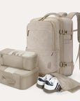 Falco 40L Expandable Airline Approved Carry On Travel Backpack