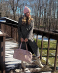 Weekender Overnight Bag Large Carry-on Bag With Shoe Bag