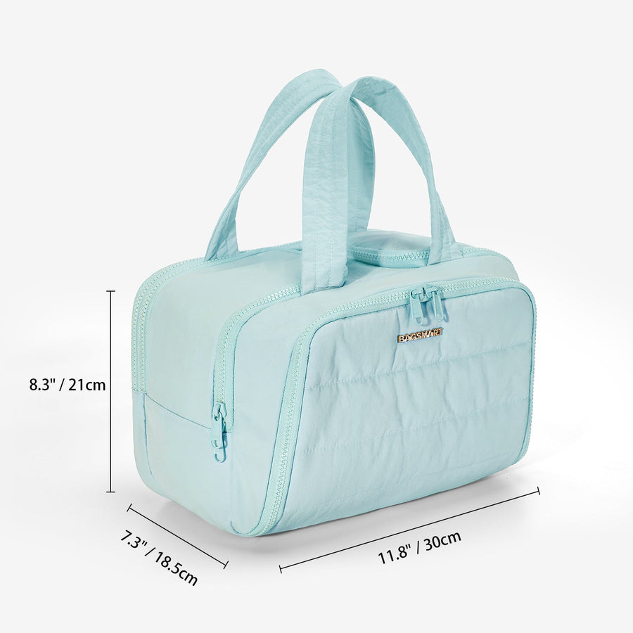 Zora Spacesaver 4-in-1 Puffy Multi-Functional Toiletry Bag