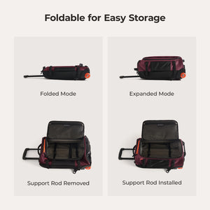 Blast 43L Roller Backpack