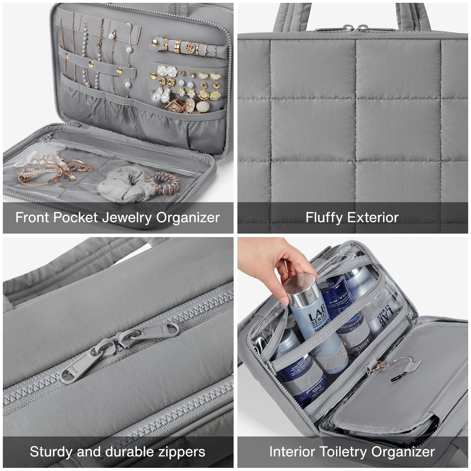 SpaceSaver Puffy Multi-Functional Toiletry Bag